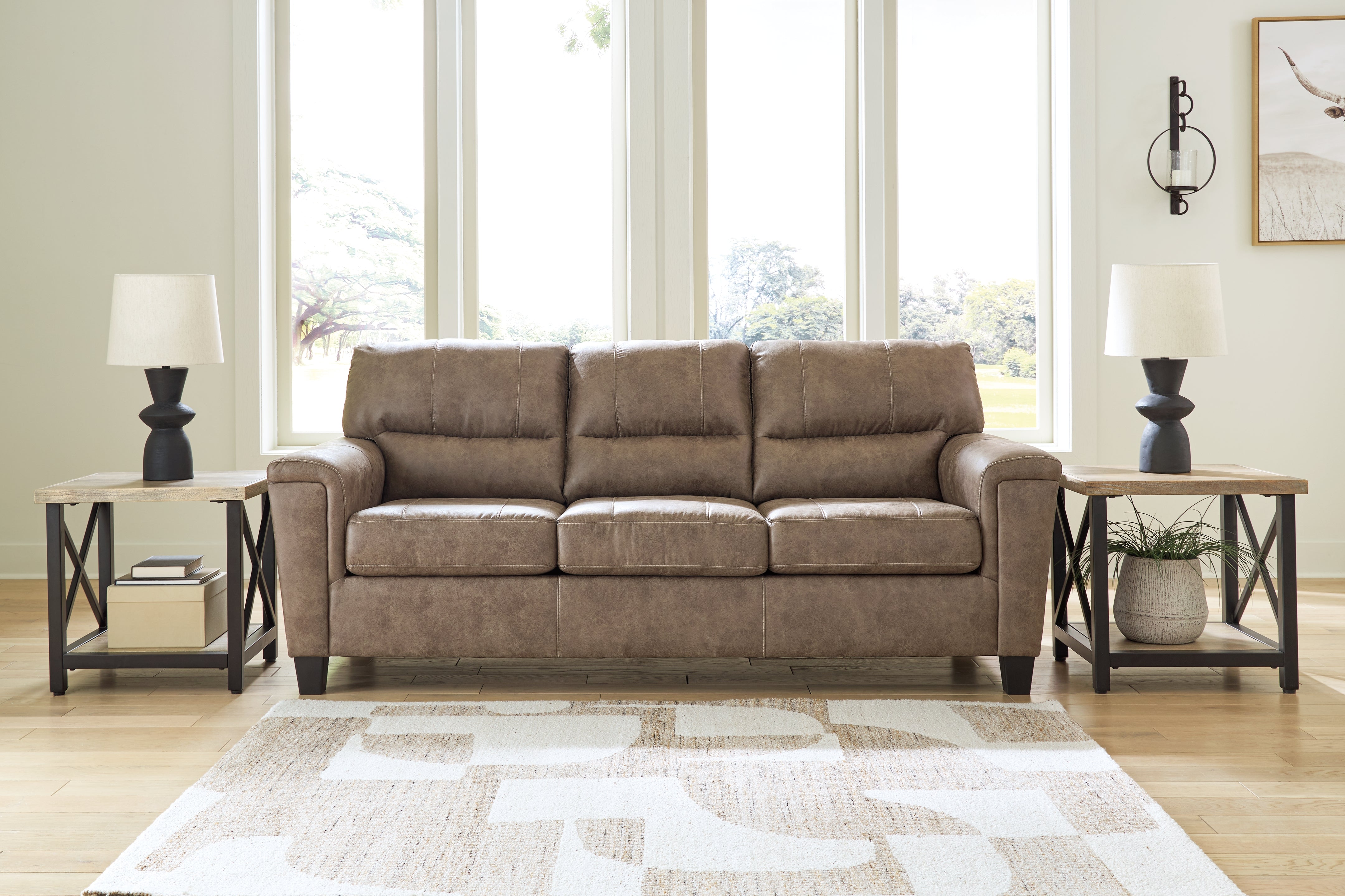A2Z Furniture - Ashley Furniture - Navi Living Room - Sofa / Fossil - 9400438