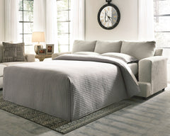 A2Z Furniture - Ashley Furniture - Soletren Living Room - Oversized Accent Ottoman / Stone - 9510408