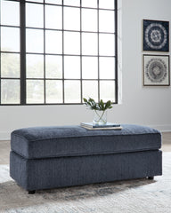 A2Z Furniture - Ashley Furniture - Albar Place Living Room - Oversized Accent Ottoman / Cobalt - 9530208