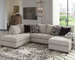 A2Z Furniture - Ashley Furniture - Megginson Sectional - LAF 2-Piece Sectional with Chaise / Storm - 96006S1