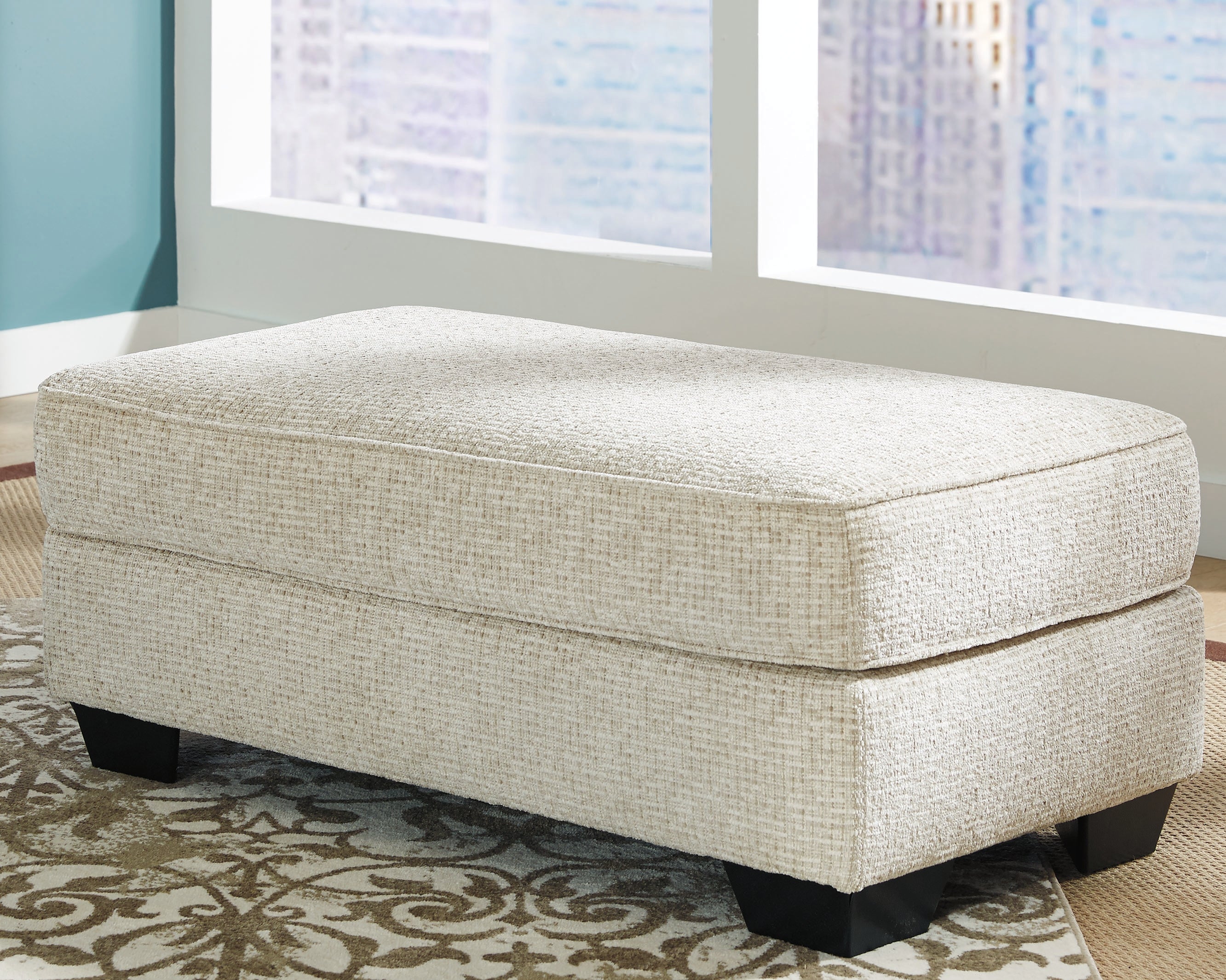 A2Z Furniture - Ashley Furniture - Monaghan Living Room - Ottoman / Sandstone - 9620514