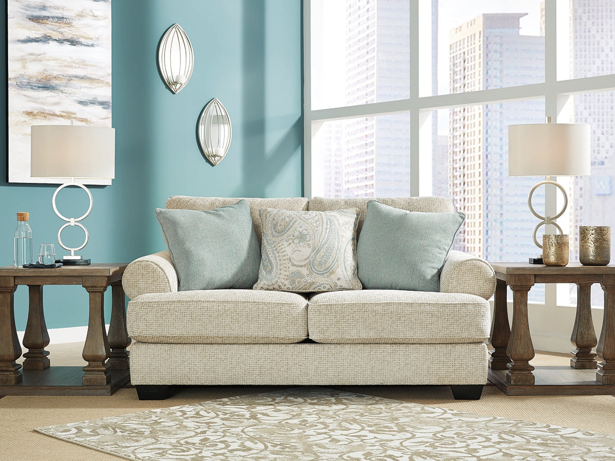 A2Z Furniture - Ashley Furniture - Monaghan Living Room - Loveseat / Sandstone - 9620535