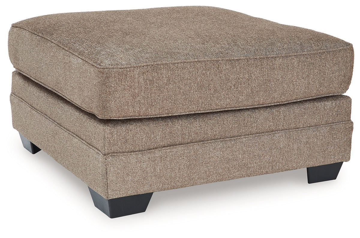A2Z Furniture - Ashley Furniture - Cannonbrook Living Room - Oversized Accent Ottoman / Nutmeg - 9820108