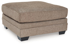 A2Z Furniture - Ashley Furniture - Cannonbrook Living Room - Oversized Accent Ottoman / Nutmeg - 9820108