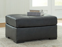 A2Z Furniture - Ashley Furniture - Brindley Pier Living Room - Oversized Accent Ottoman / Fog - 9950308