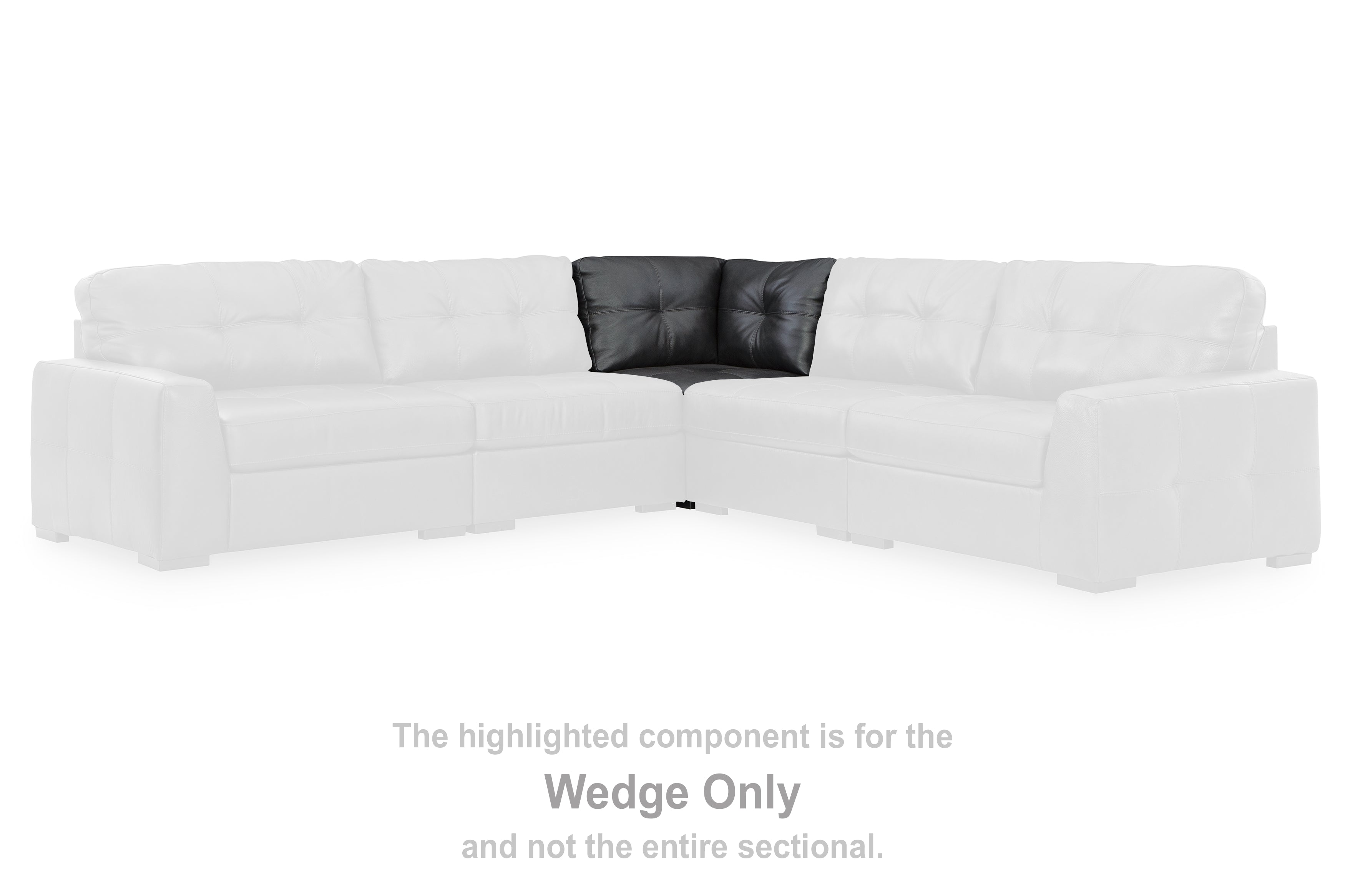 A2Z Furniture - Ashley Furniture - Brindley Pier Sectional - Wedge / Fog - 9950377