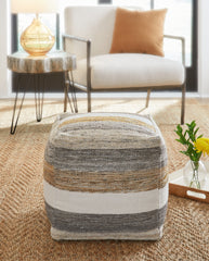 A2Z Furniture - Ashley Furniture - Josalind Pouf - Pouf / Multi - A1000935