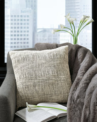 A2Z Furniture - Ashley Furniture - Carddon Pillows - Pillow (4/CS) / Brown/White - A1000971