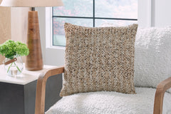 A2Z Furniture - Ashley Furniture - Vorlane Pillows - Pillow / Tan/Brown/White - A1001046P