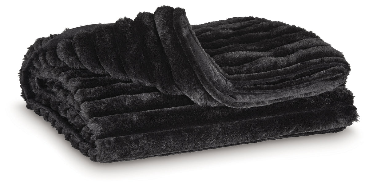 A2Z Furniture - Ashley Furniture - Alsonwell Throw (Set of 3) - Throw (3/CS) / Black - A1001083