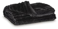 A2Z Furniture - Ashley Furniture - Alsonwell Throw (Set of 3) - Throw (3/CS) / Black - A1001083