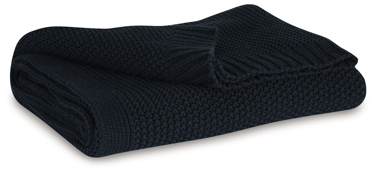 A2Z Furniture - Ashley Furniture - Gayelery Throw (Set of 3) - Throw (3/CS) / Black - A1001086