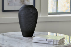 A2Z Furniture - Ashley Furniture - Etney Vase - Vase / Slate - A2000510