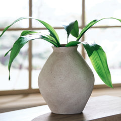 A2Z Furniture - Ashley Furniture - Hannela Vase - Vase / Antique Tan - A2000513