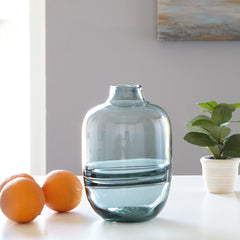 A2Z Furniture - Ashley Furniture - Lemmitt Vase - Vase / Teal - A2000540