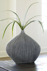 A2Z Furniture - Ashley Furniture - Donya Vase - Vase / Antique Black - A2000547
