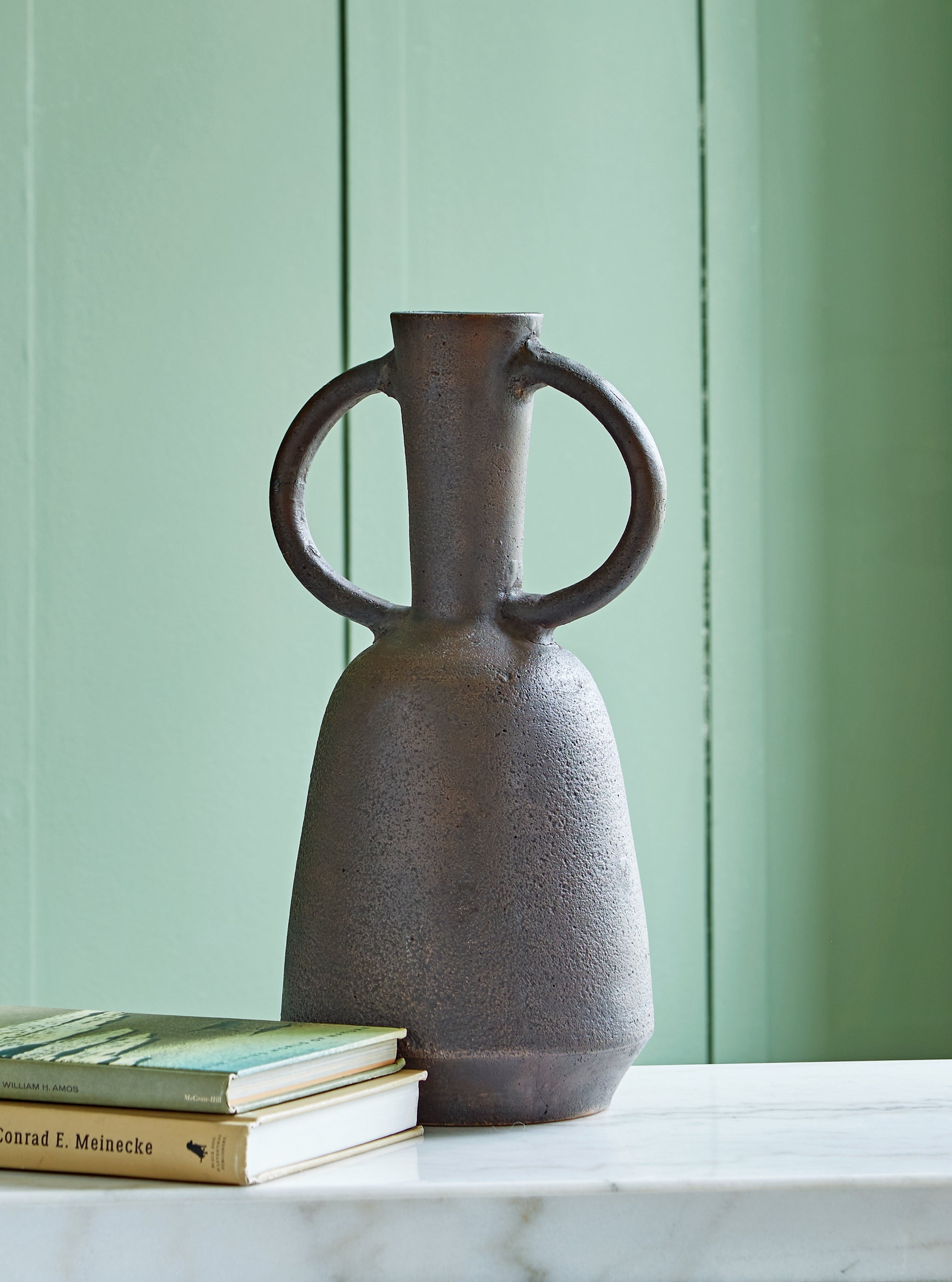 A2Z Furniture - Ashley Furniture - Aadeen Vase - Vase / Distressed Brown - A2000674