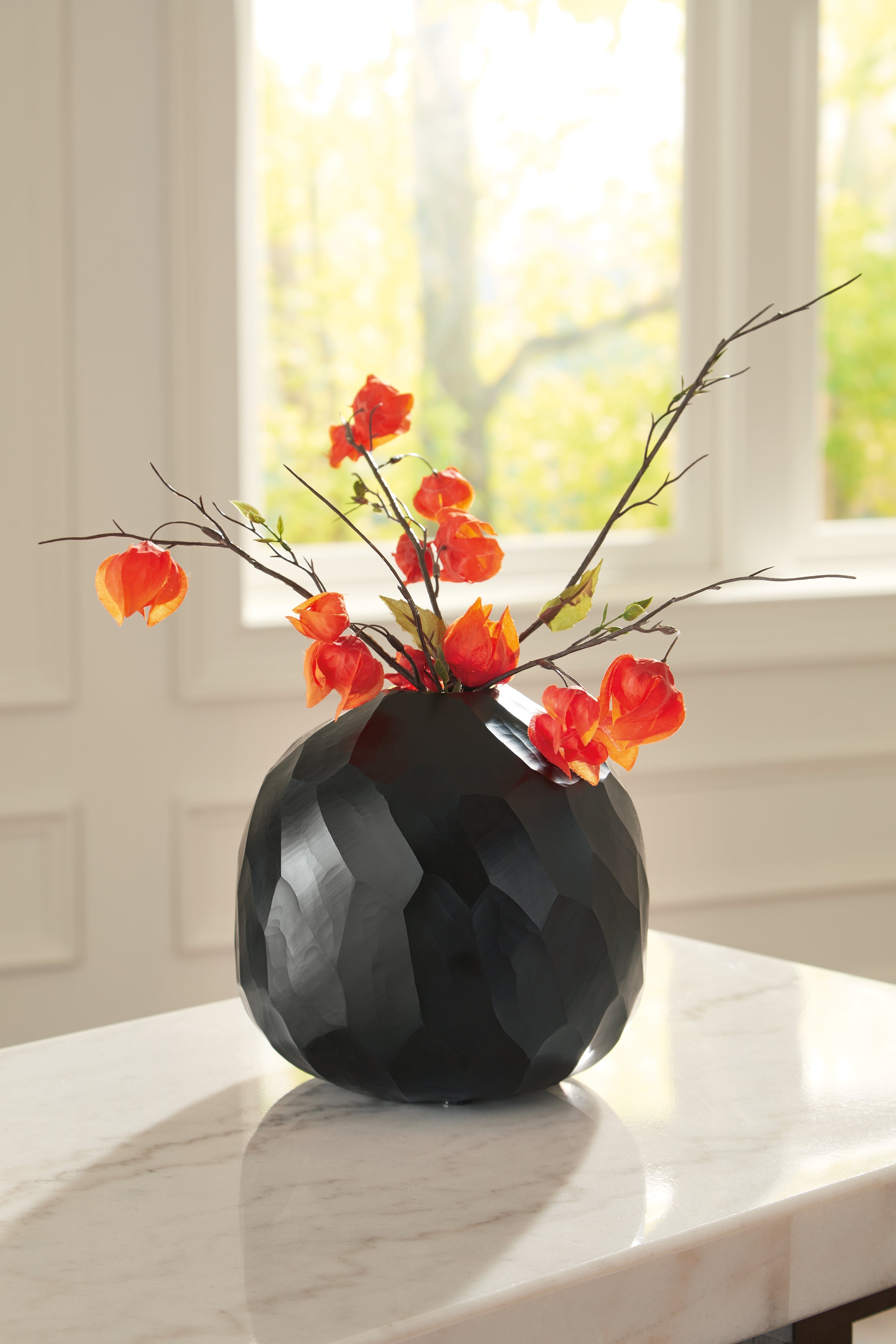 A2Z Furniture - Ashley Furniture - Ryanford Vase - Vase / Black - A2000717