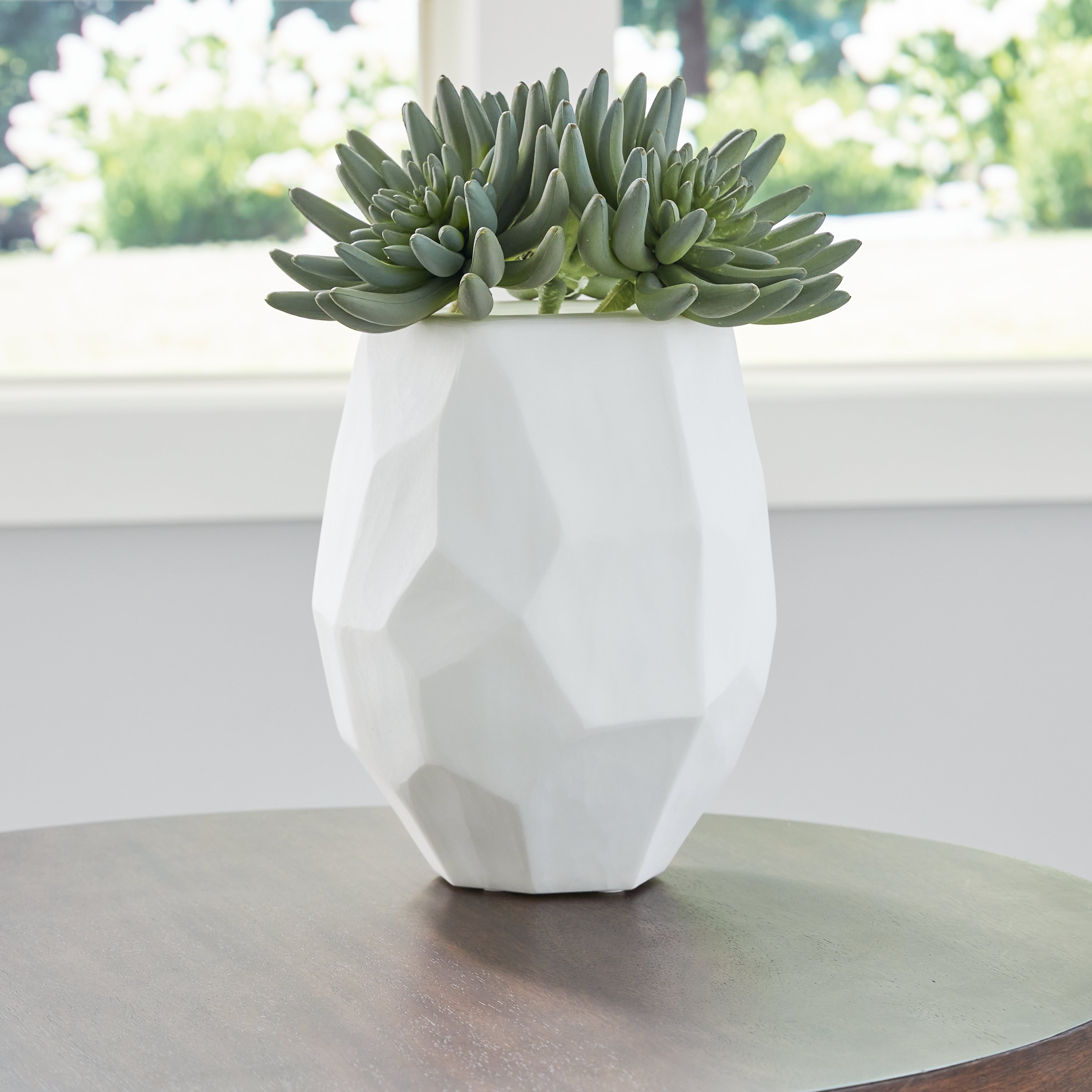 A2Z Furniture - Ashley Furniture - Karenton Vase - Vase / White - A2000721