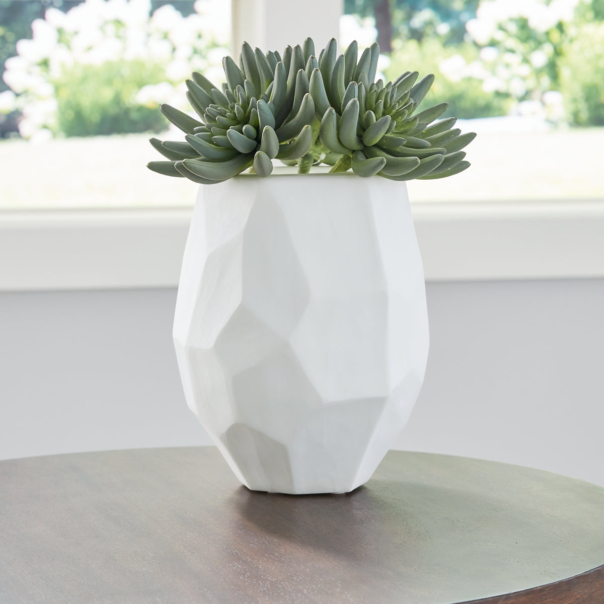 A2Z Furniture - Ashley Furniture - Karenton Vase - Vase / White - A2000721