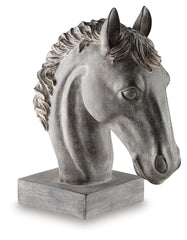 A2Z Furniture - Ashley Furniture - Carnlow Sculpture - Sculpture / Antique Black - A2000772