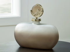A2Z Furniture - Ashley Furniture - Acario Jar - Jar / Taupe/Gold Finish - A2000781
