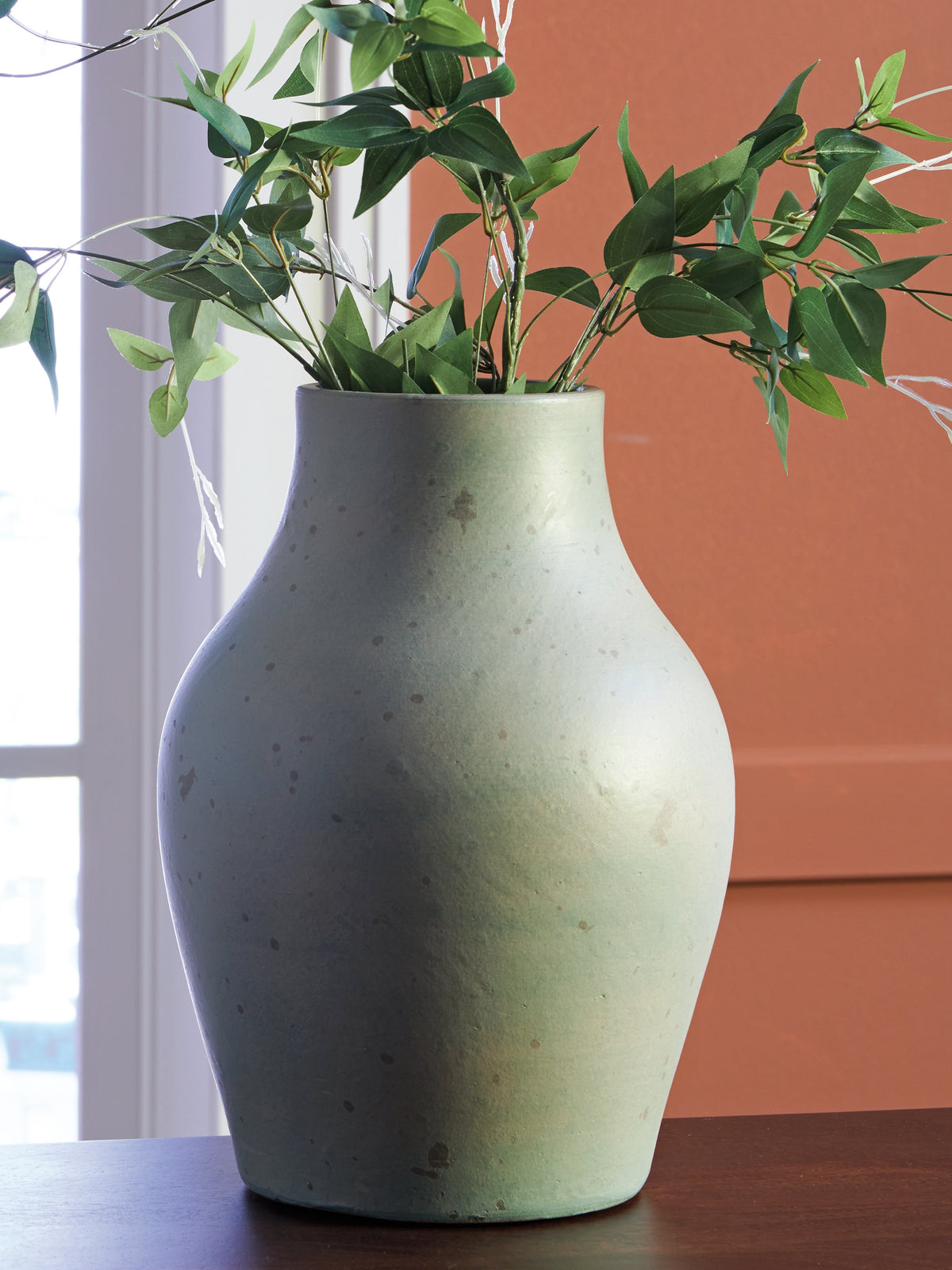 A2Z Furniture - Ashley Furniture - Baychester Vase - Vase / Antique Green - A2000806