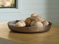 A2Z Furniture - Ashley Furniture - Wallmen Tray - Tray / Champagne Gold Finish - A2000817