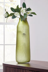 A2Z Furniture - Ashley Furniture - Scottyard Vase - Vase / Olive Green - A2900009