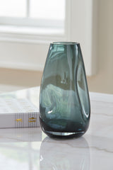 A2Z Furniture - Ashley Furniture - Beamund Vase - Vase / Teal Blue - A2900010V