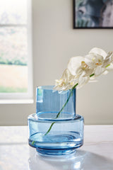 A2Z Furniture - Ashley Furniture - Bealen Vase - Vase / Dark Blue - A2900012