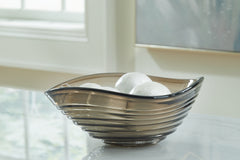 A2Z Furniture - Ashley Furniture - Solariston Bowl - Bowl / Gray/Brown - A2900016