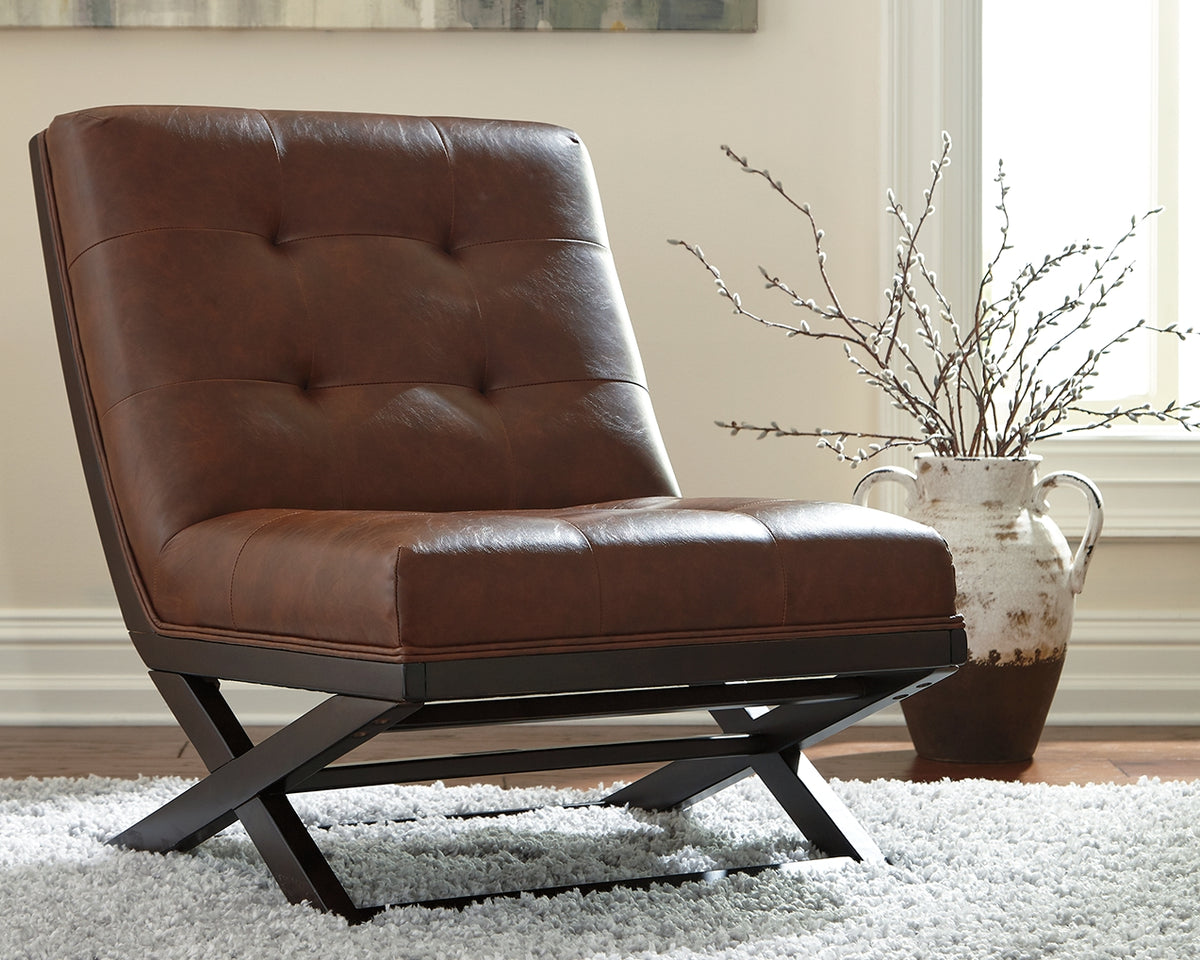 A2Z Furniture - Ashley Furniture - Sidewinder Accent Chair - Accent Chair / Brown - A3000031