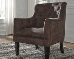 A2Z Furniture - Ashley Furniture - Drakelle Accent Chair - Accent Chair / Mahogany - A3000051