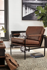 A2Z Furniture - Ashley Furniture - Puckman Accent Chair - Accent Chair / Black - A3000192