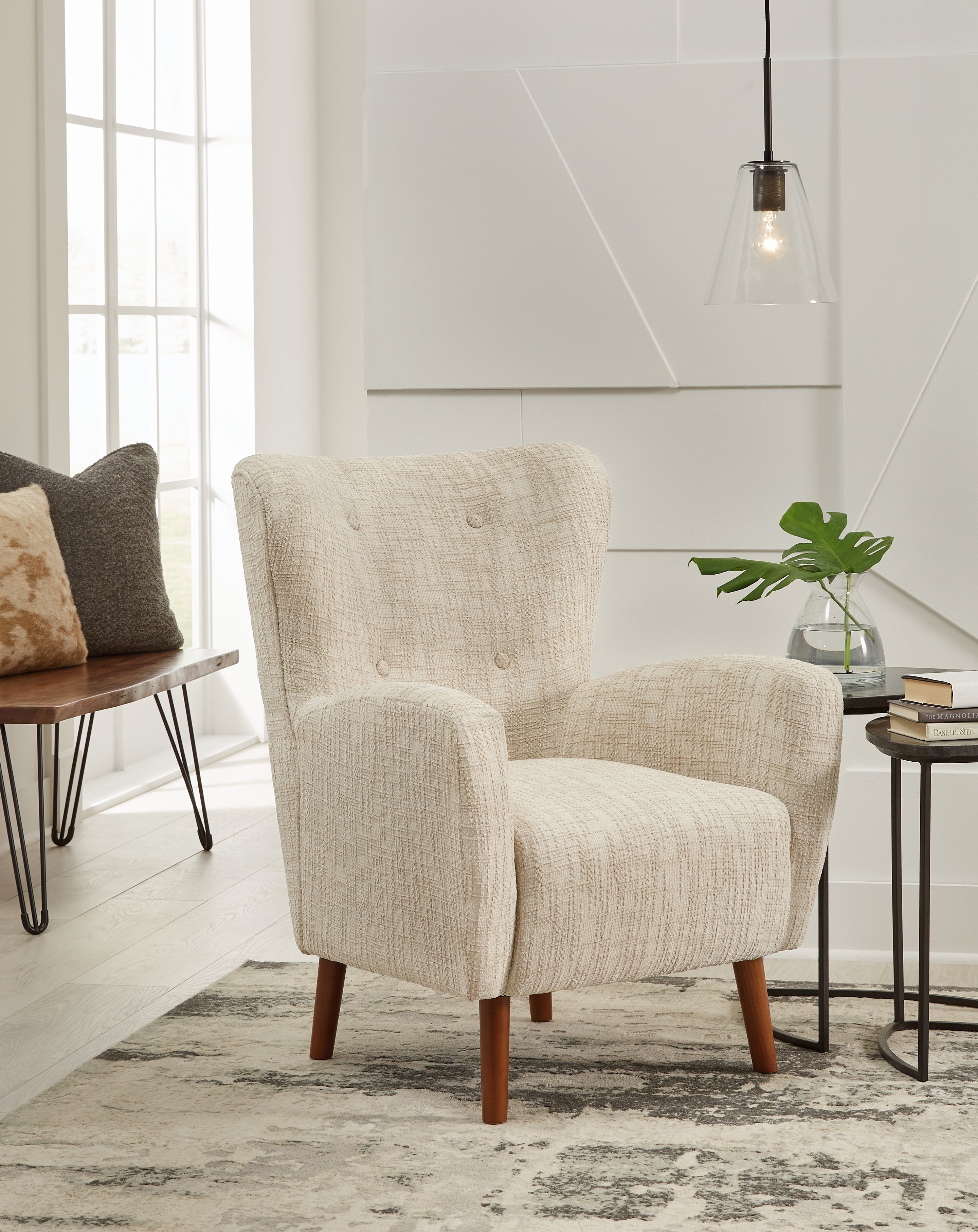 A2Z Furniture - Ashley Furniture - Jemison Next-Gen Nuvella Accent Chair - Accent Chair / Dune - A3000638