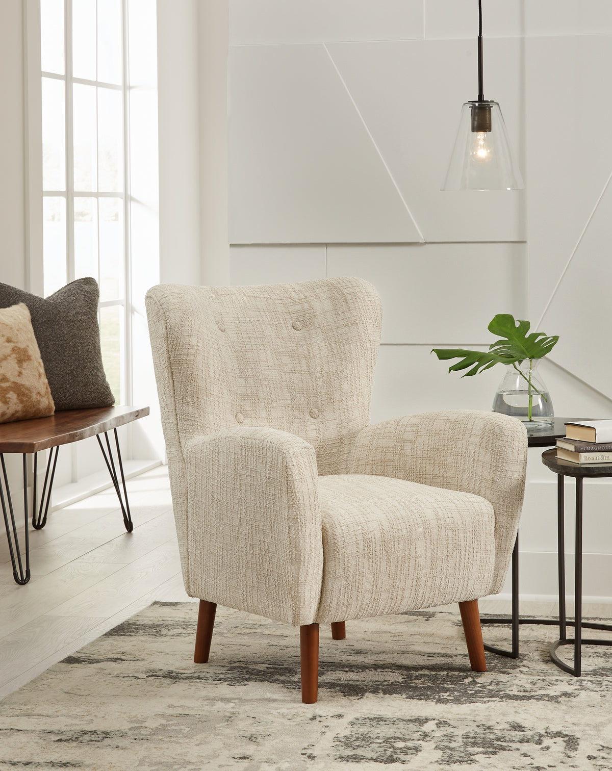 A2Z Furniture - Ashley Furniture - Jemison Next-Gen Nuvella Accent Chair - Accent Chair / Dune - A3000638