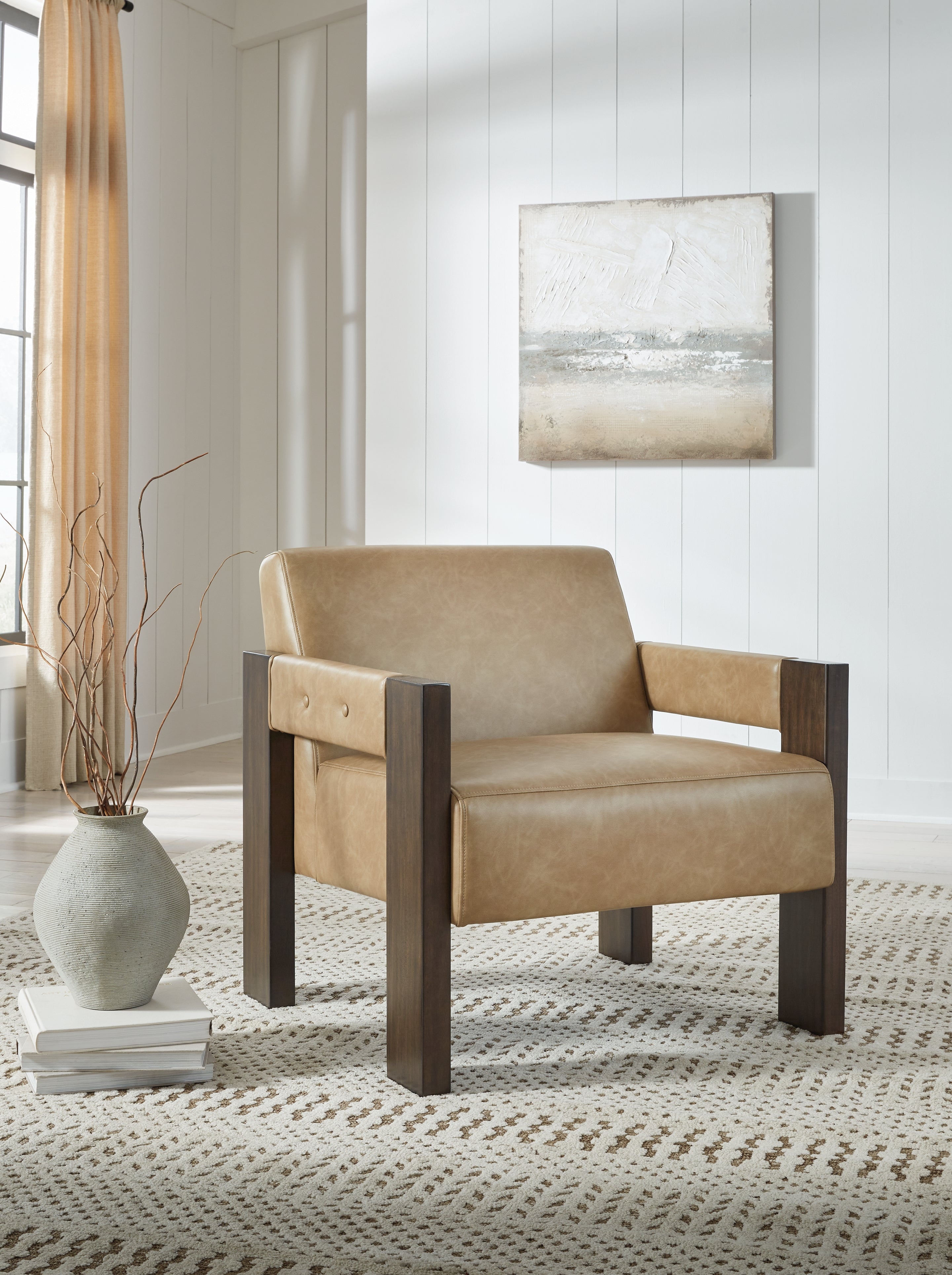 A2Z Furniture - Ashley Furniture - Adlanlock Accent Chair - Accent Chair / Toast - A3000695