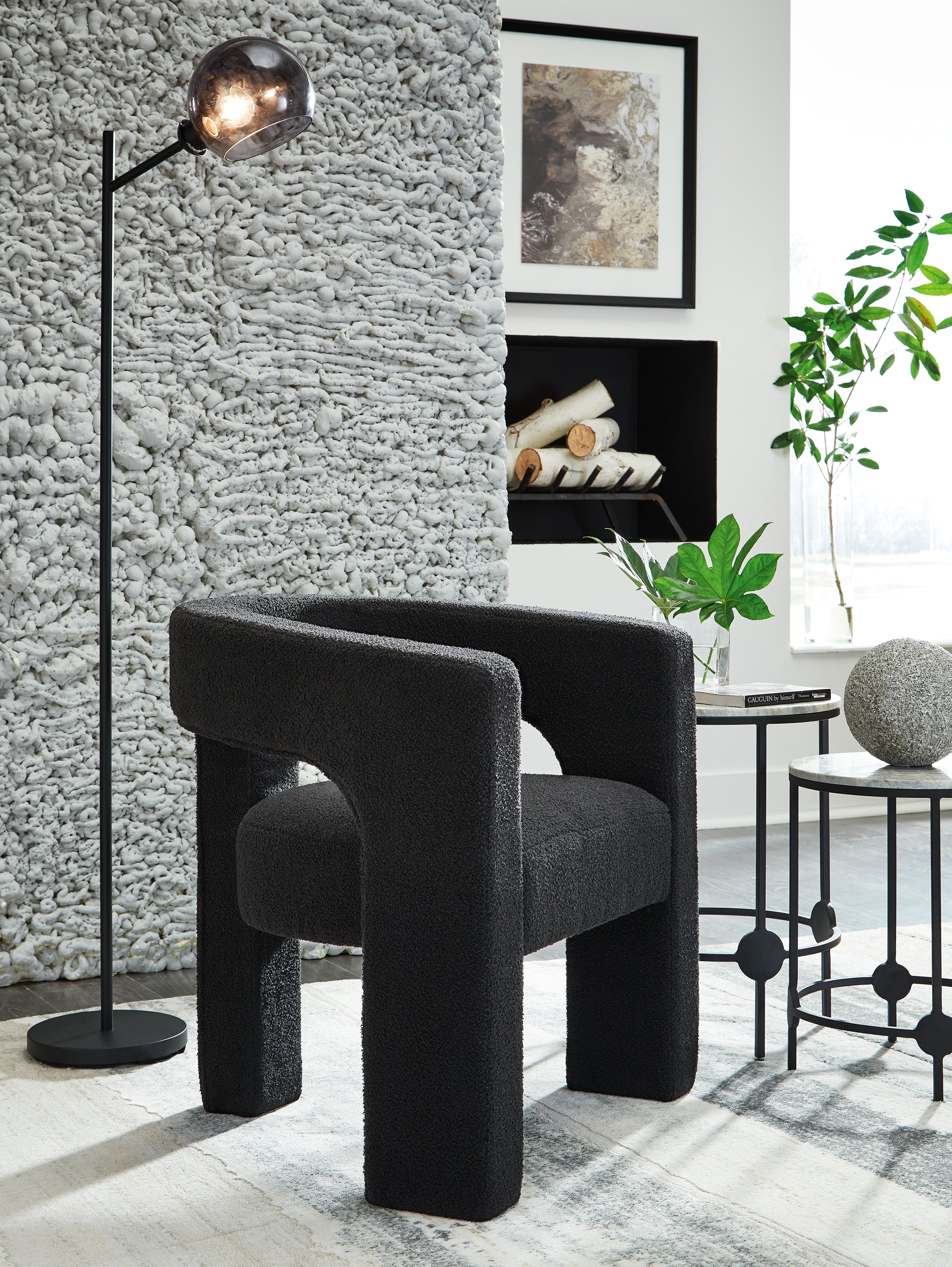 A2Z Furniture - Ashley Furniture - Landick Accent Chair - Accent Chair / Ebony - A3000698