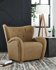 A2Z Furniture - Ashley Furniture - Larbell Accent Chair - Accent Chair / Camel - A3000710