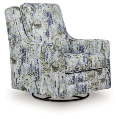 A2Z Furniture - Ashley Furniture - Dustinford Swivel Glider Accent Chair - Swivel Glider Accent Chair / Multi - A3000732