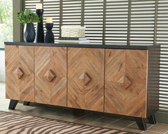 A2Z Furniture - Ashley Furniture - Robin Ridge Accent Cabinet - Accent Cabinet / Two-tone Brown - A4000031