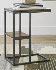 A2Z Furniture - Ashley Furniture - Forestmin Accent Table - Accent Table / Natural/Black - A4000049