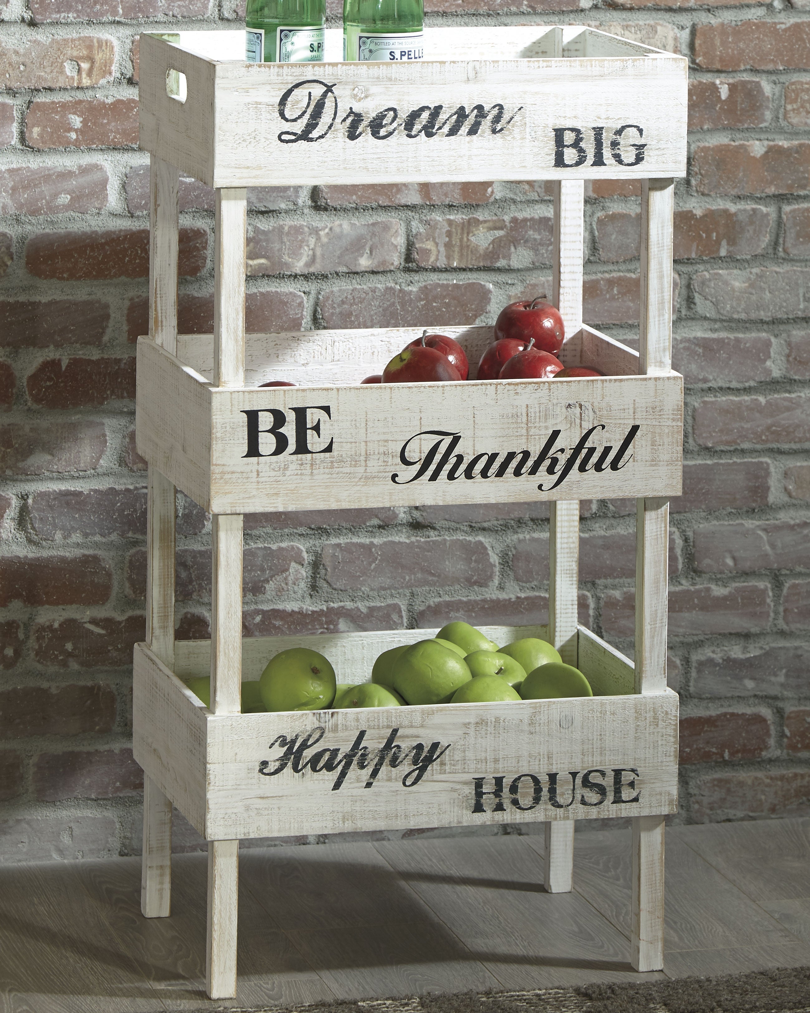 A2Z Furniture - Ashley Furniture - Yulton Bookcase - Storage Shelf / Antique White - A4000091