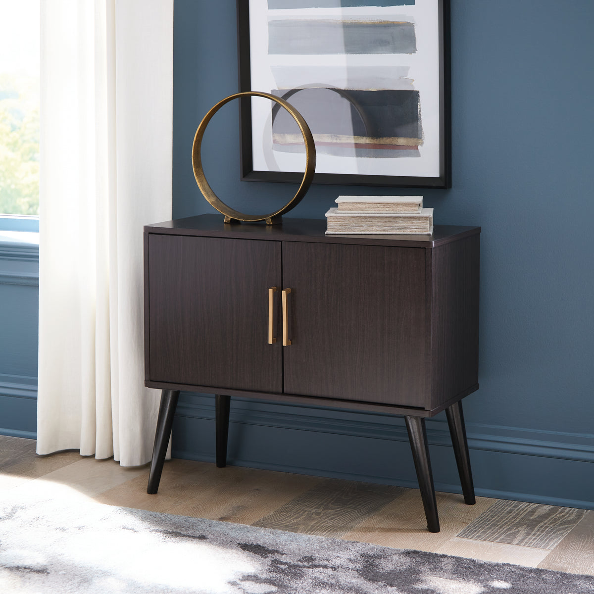 A2Z Furniture - Ashley Furniture - Orinfield Accent Cabinet - Accent Cabinet / Natural/White - A4000396