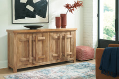 A2Z Furniture - Ashley Furniture - Dresor Accent Cabinet - Accent Cabinet / Natural - A4000578