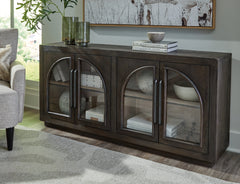 A2Z Furniture - Ashley Furniture - Dreley Accent Cabinet - Accent Cabinet / Grayish Brown - A4000586