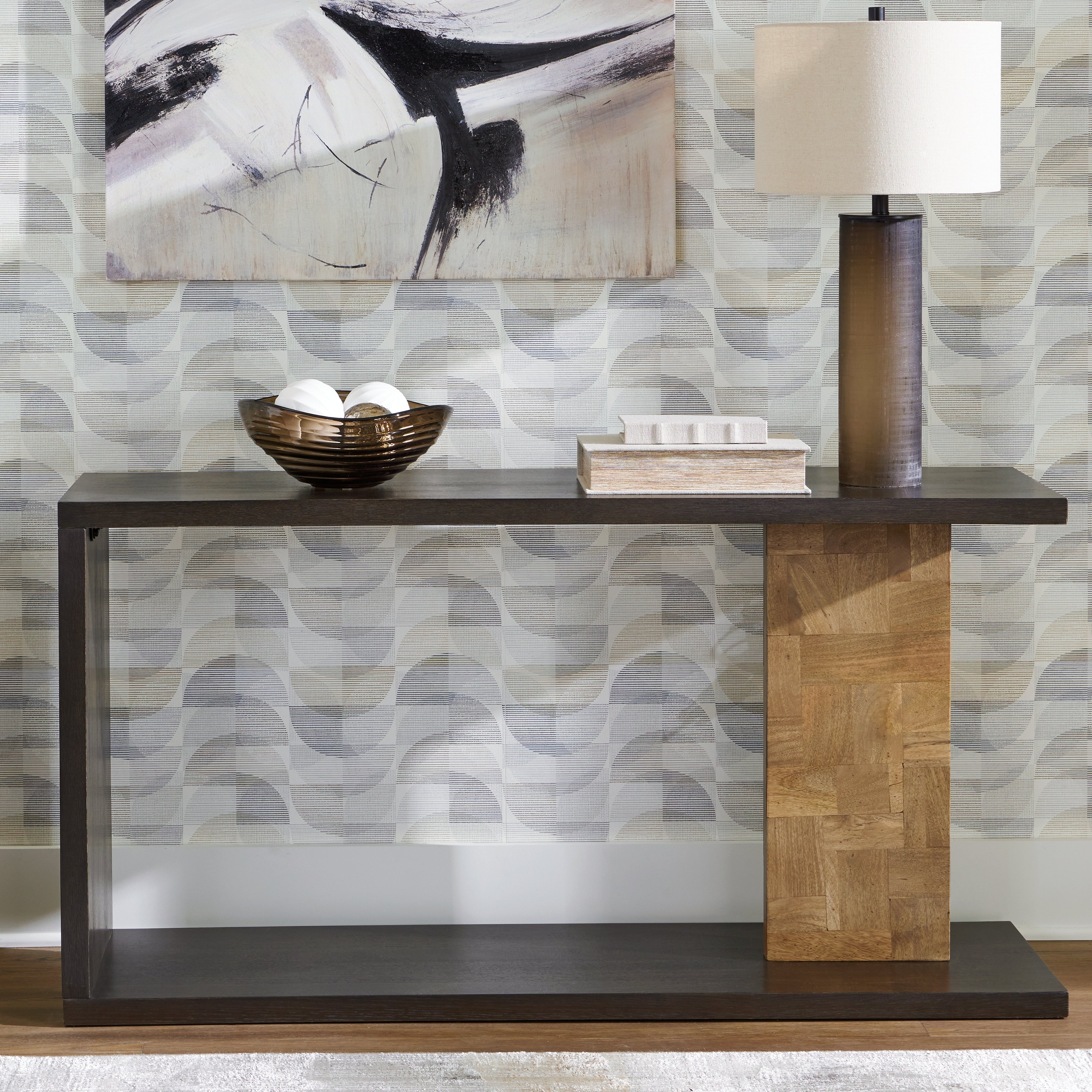 A2Z Furniture - Ashley Furniture - Camlett Console Sofa Table - Console Sofa Table / Brown - A4000594