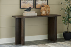 A2Z Furniture - Ashley Furniture - Jalenry Console Sofa Table - Console Sofa Table / Grayish Brown - A4000596