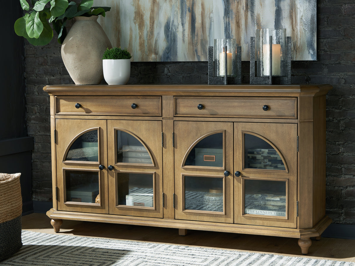 A2Z Furniture - Ashley Furniture - Barlomore Accent Cabinet - Accent Cabinet / Brown - A4000597